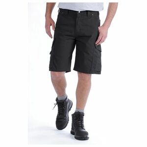 Carhartt B357 Ripstop Cargo Work Short - Black Sz 40
